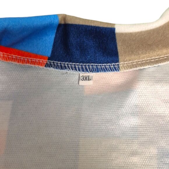 Fashion Multi Colored Trench Style Long Light Weight Coat - Picture 7 of 7